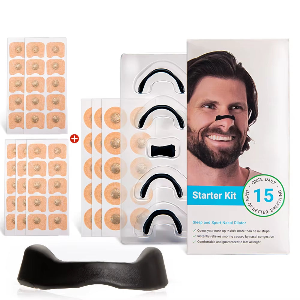 Sport Nasal Dilator Sleep Nose Breathing Anti-Snoring Magnetic Nasal Strips Nasal Strips Breathing Boost Oxygen Intake