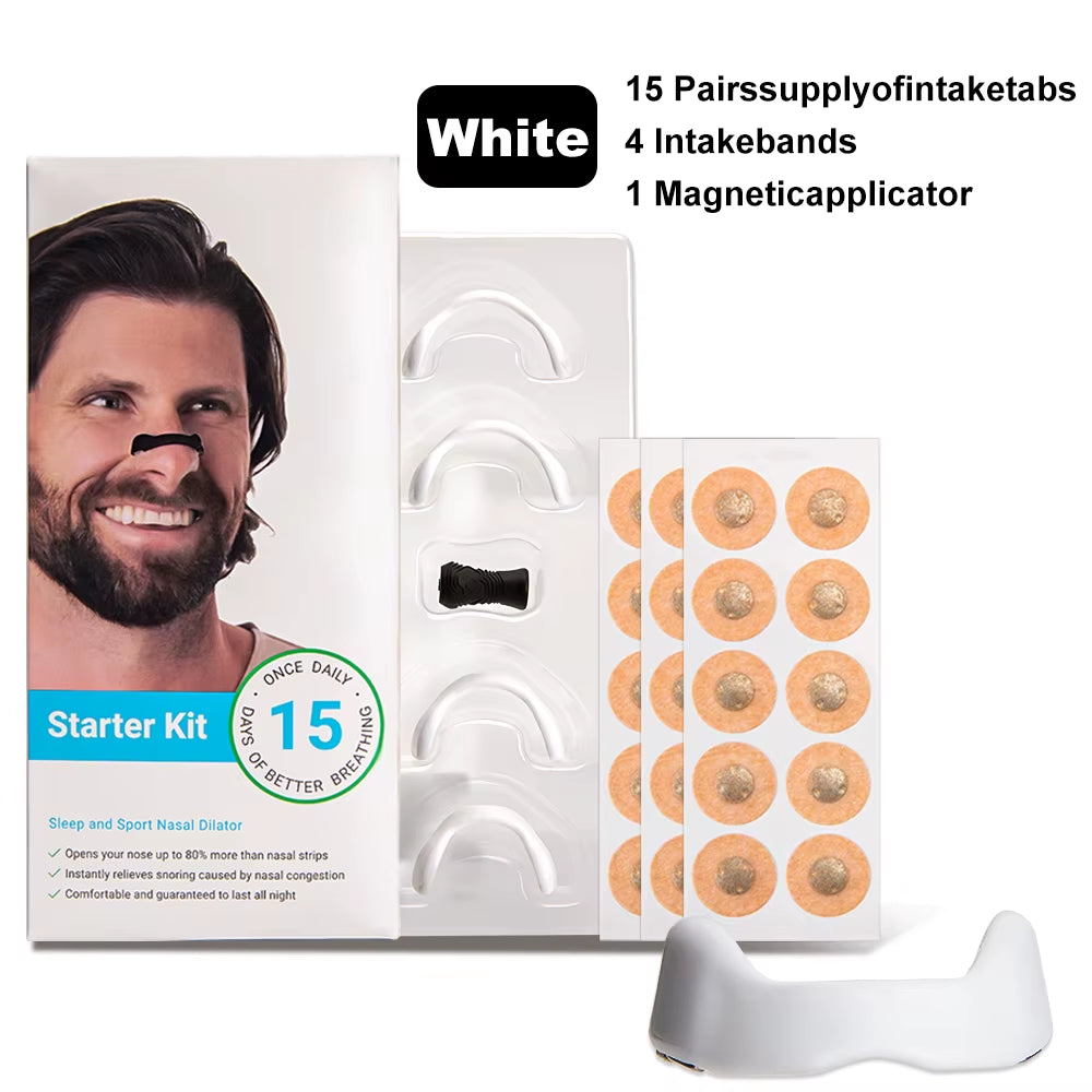 Sport Nasal Dilator Sleep Nose Breathing Anti-Snoring Magnetic Nasal Strips Nasal Strips Breathing Boost Oxygen Intake